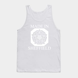 Made In Sheffield (White) Tank Top